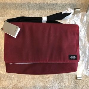 Jack Spade Day Bag (rich dark red)